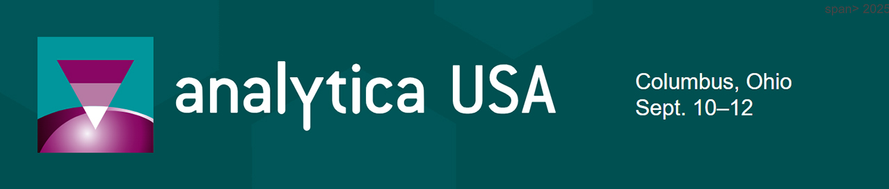 Check out our NEW event page for analytica USA!